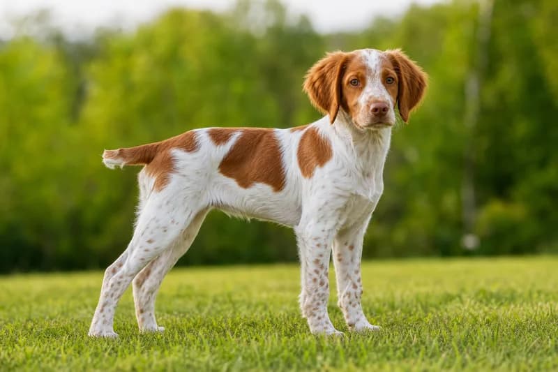Brittany — puppy (~4 mo)