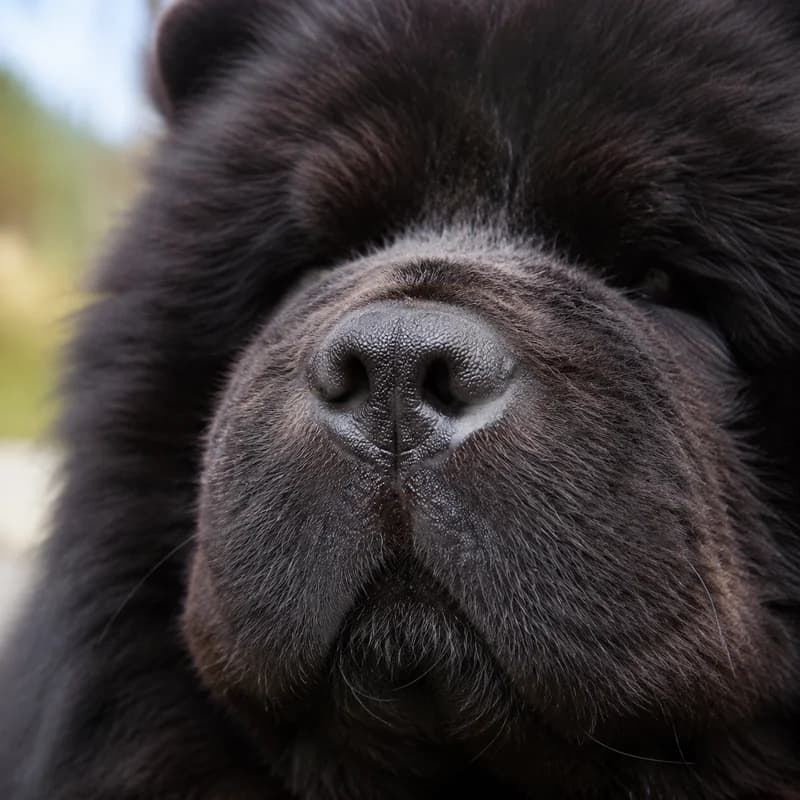 Chow Chow — nose