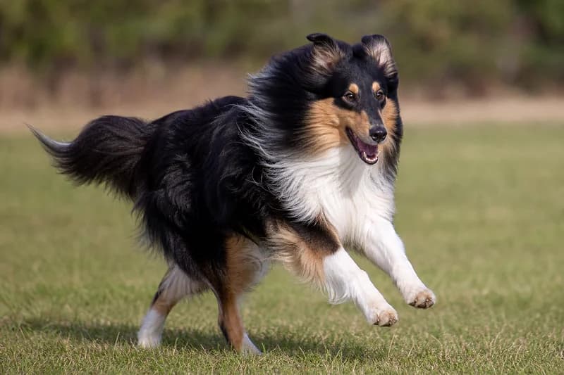 Collie — running
