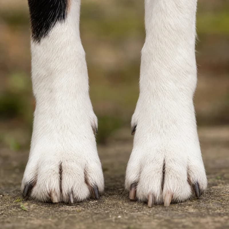 Fox Terrier — paws
