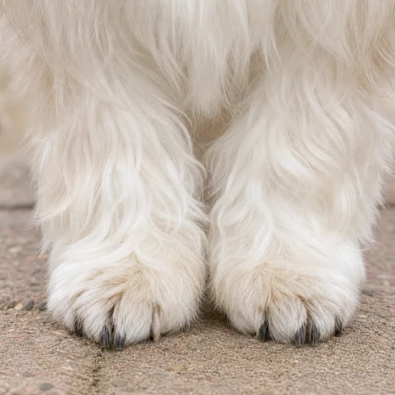 Havanese — paws