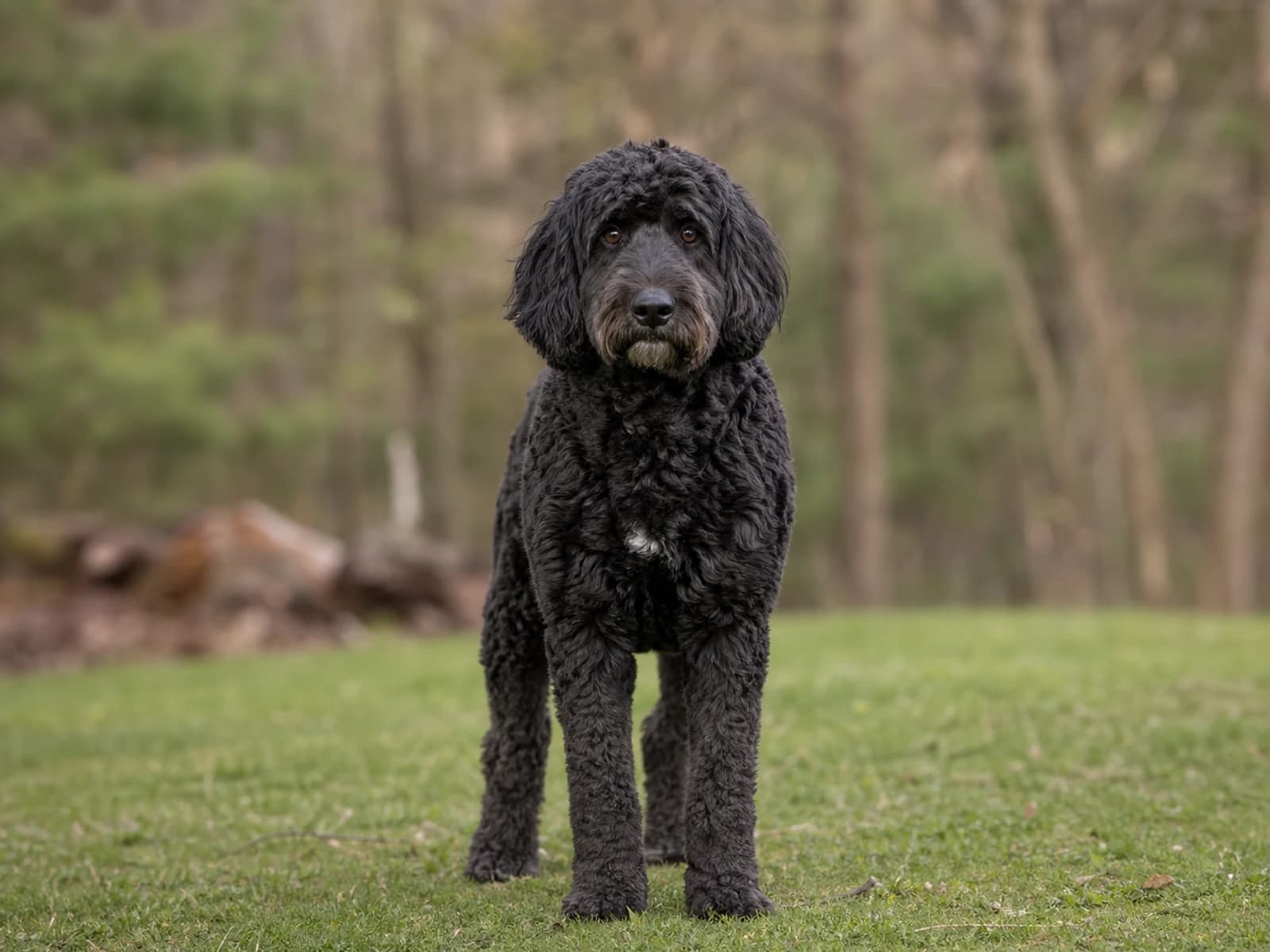 Labradoodle — front