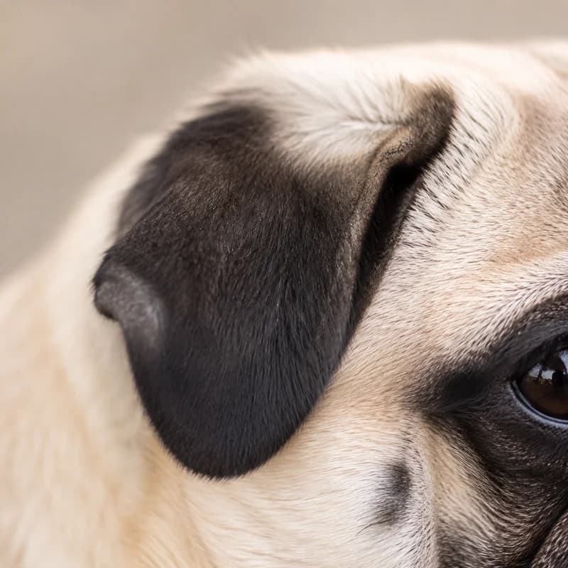 Pug — ears