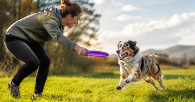 How We Actually Tire Out Our Australian Shepherd (Walks Alone Don't Cut It)