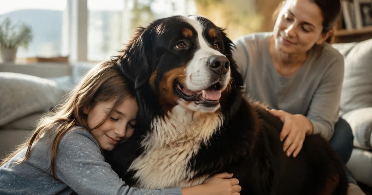 Loving a Bernese Mountain Dog Knowing They Won't Live Long