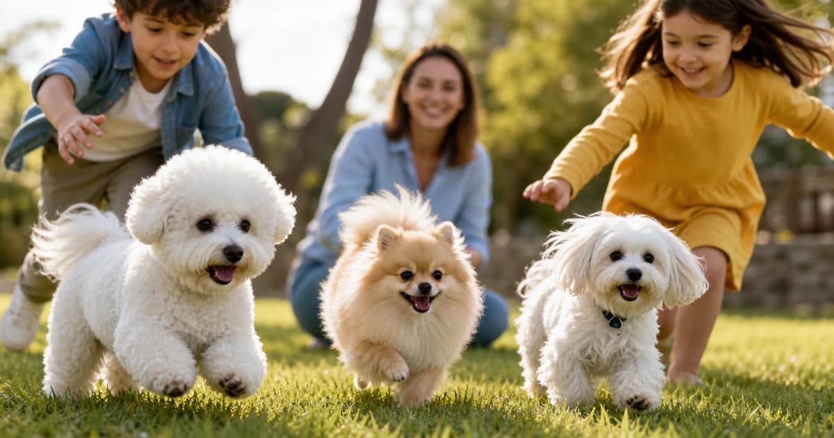 Small Fluffy Dogs That Are Actually Good With Kids