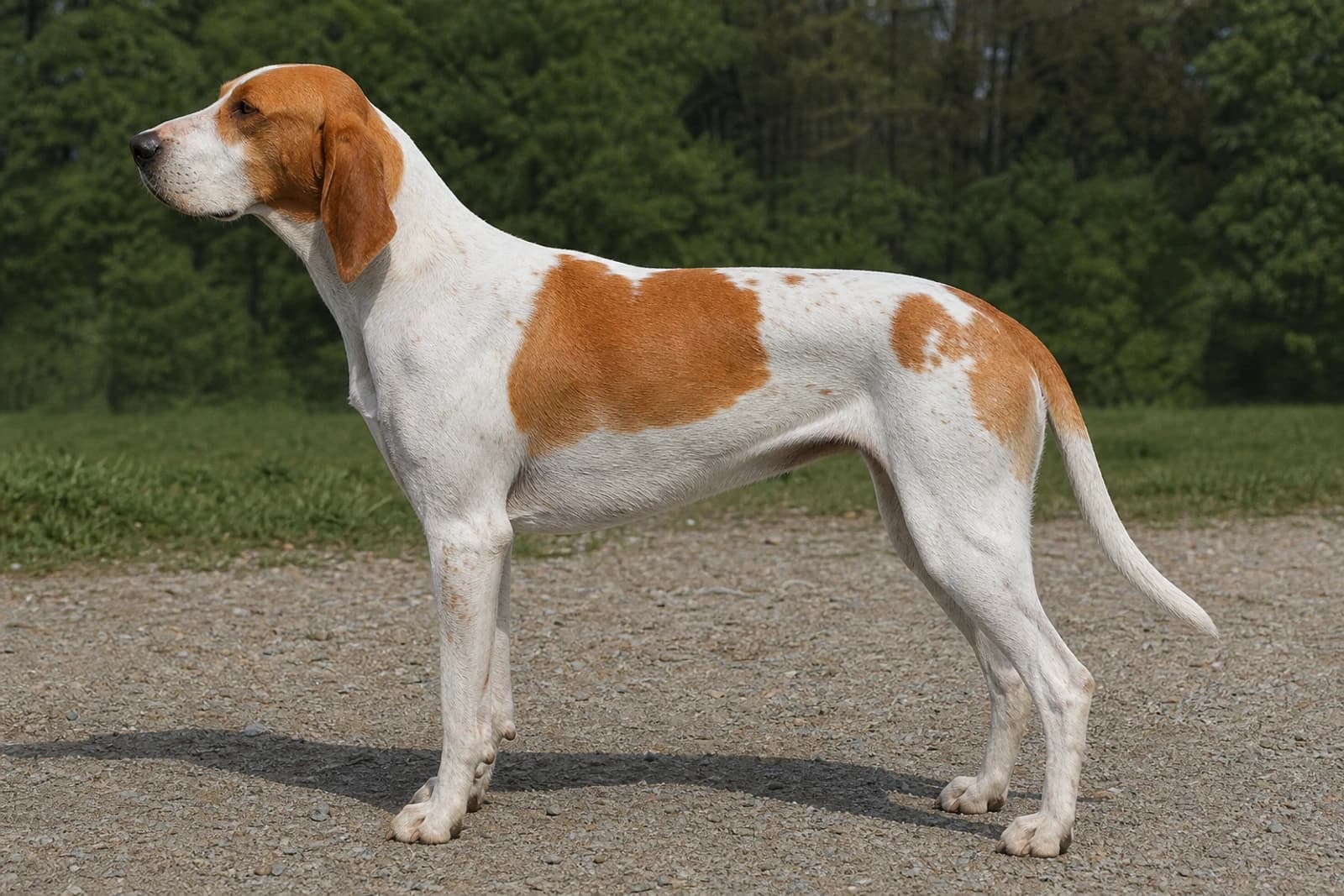 French White and Orange Hound — Giant dog breed